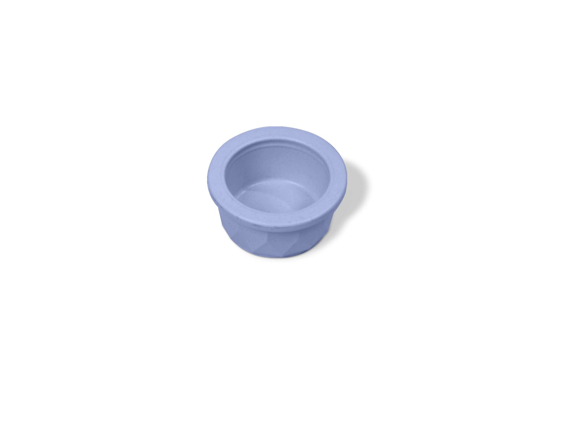Van Ness Pets Crock Style Heavyweight Plastic Small Animal Bowl, 4 Ounce Food/Water Dish Blue