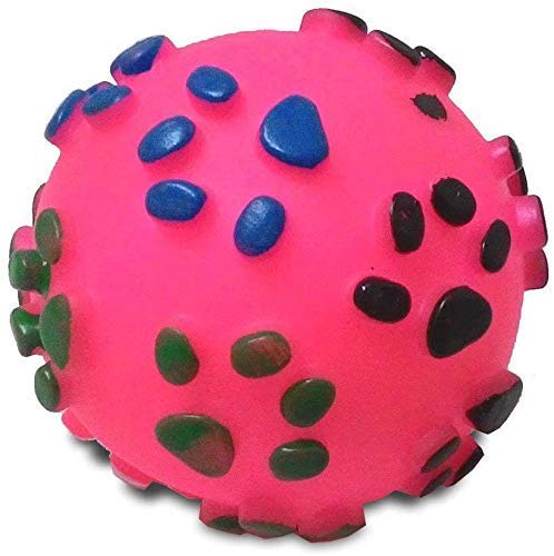 Psk Pet Mart Pow Print Ball For Dogs Pack Of 1
