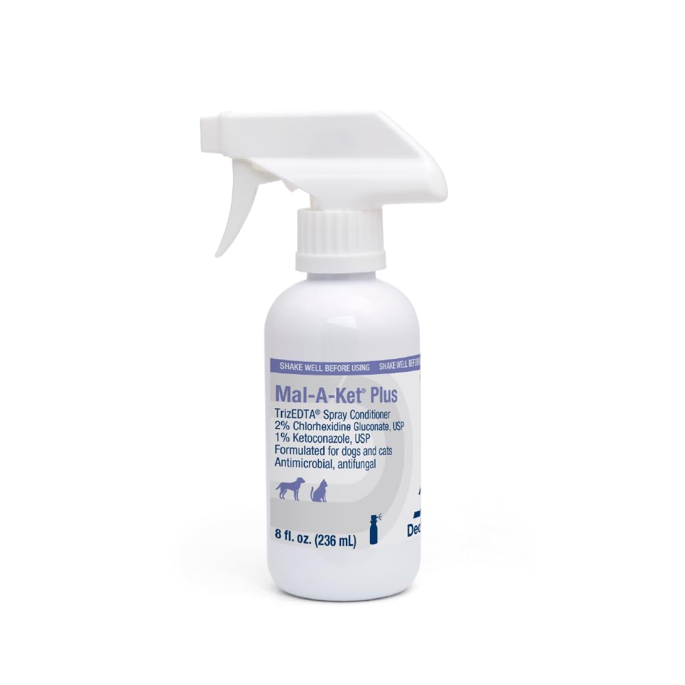 Mal-A-Ket Plus Trizedta Spray Conditioner For Dogs And Cats, 8 Oz