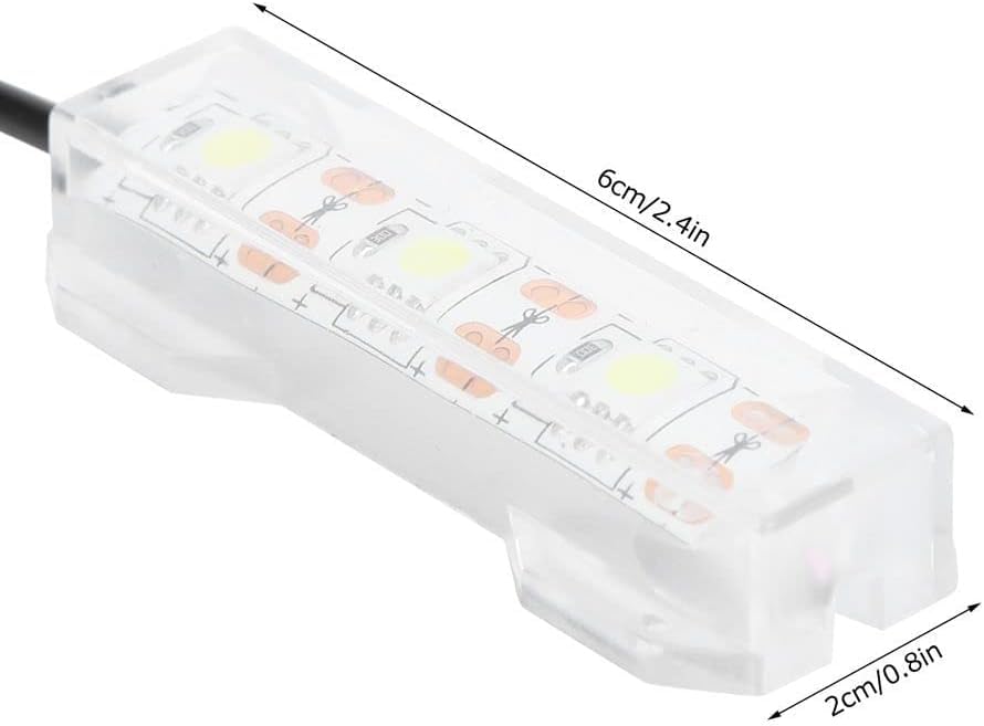Blue Light Small Aquarium Led Light, Multicolor Led Fish Tank Light For Freshwater Plants Aquarium Accessories