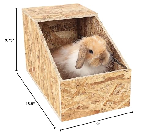Ware Manufacturing Wood Nesting Box For Rabbits