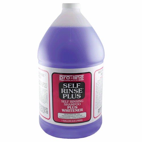 Chris Christensen Proline Self Rinse Plus Dog Shampoo, Groom Like A Professional, Brightens And Whitens, No Rinse Cleaner, Made In Usa
