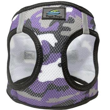Doggie Design No Choke Dog Harness - Simple Step-In And Go Dog Vest For Small, Medium, And Large Breeds - Breathable Mesh Polyester Pet Harness - Purple Camo - 2Xl