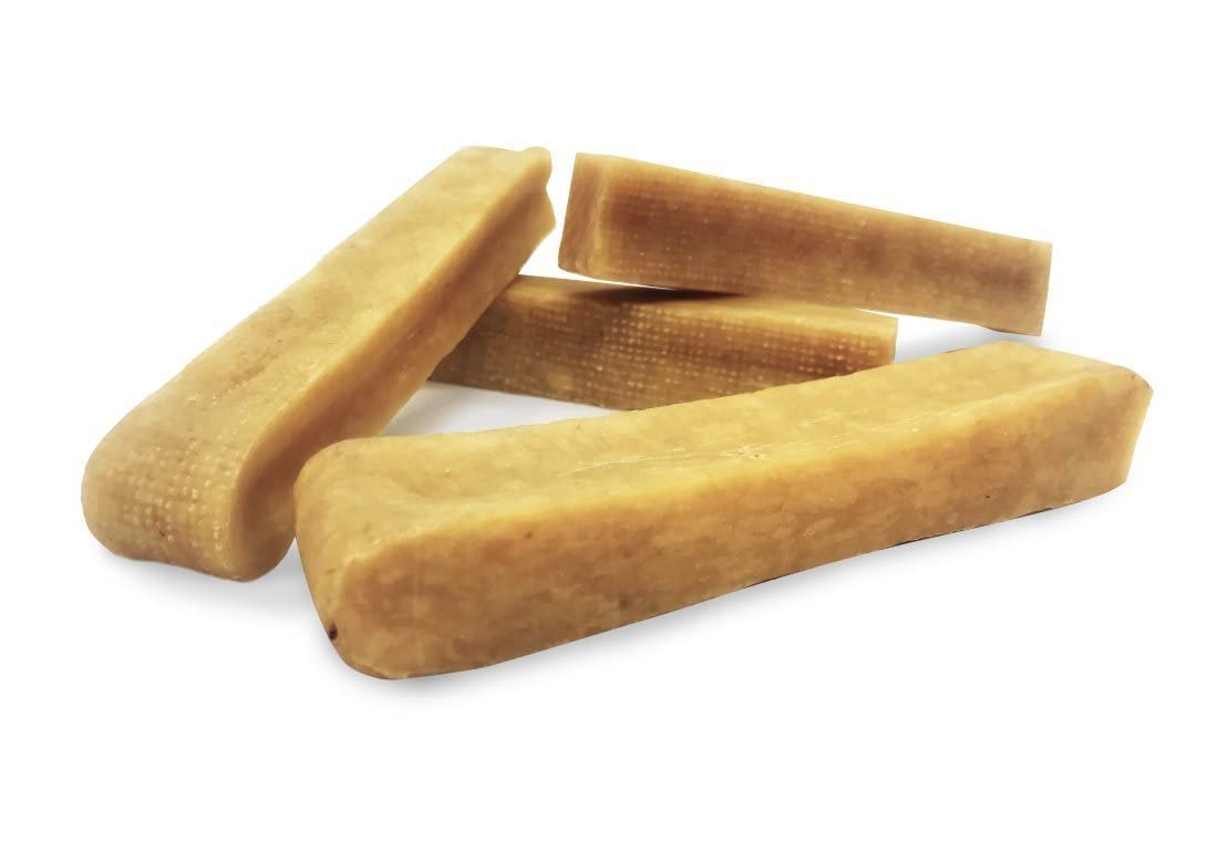 EcoKind Pet Treats Gold Himalayan Yak Cheese Dog Chew, Yak Dog Treats for Active Chewers, 100% Natural & Healthy Chew Sticks for