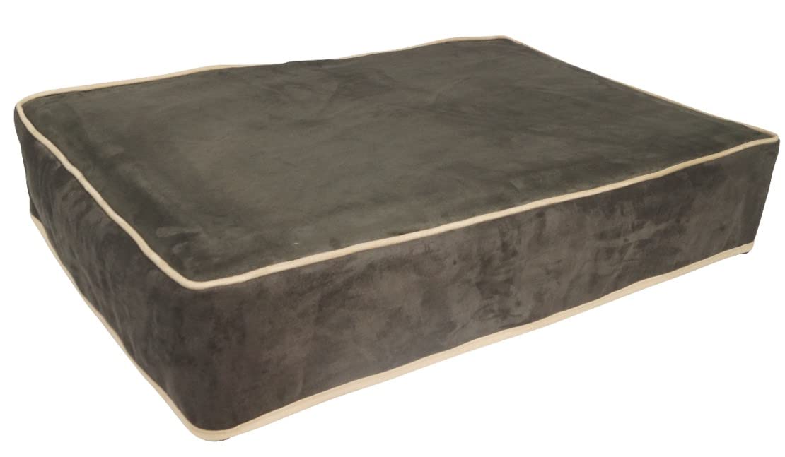 Kuranda Microsuede Slipcover - Small - 30' X 20' - Microsuede - Smoke