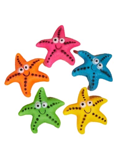 Dog Trust Pets Squeaky Toys for Puppy,Star Shaped Toys for Teething, Dog Chew Toys with Squeak Puppies Toys for Small Dogs and 
