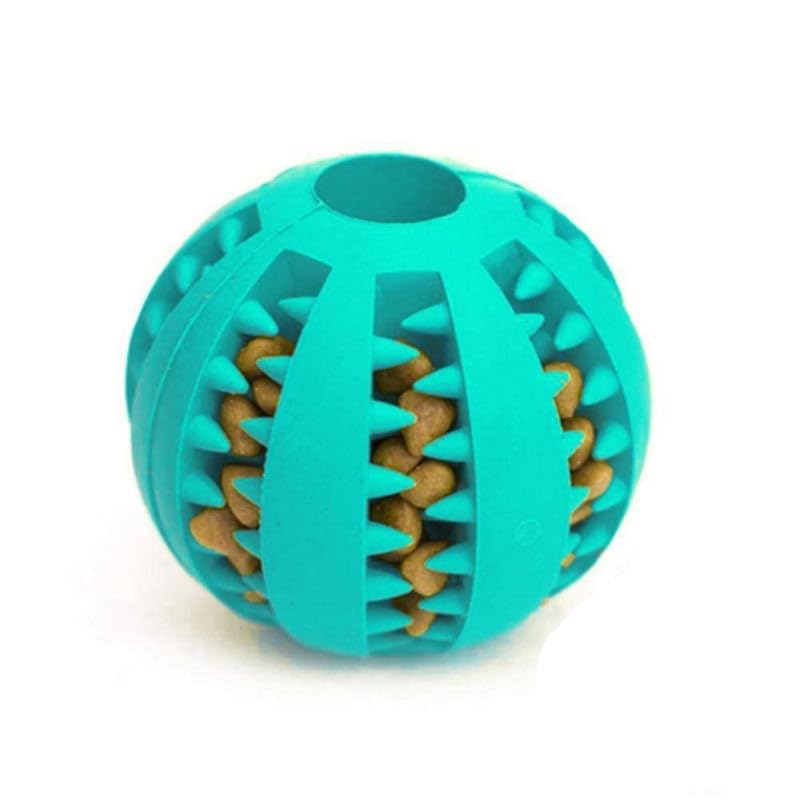 PSK PET MART Aggressive Chewers Puppy Dog Training Treats Food Dispensing Ball Toys for All Breed Size Dogs