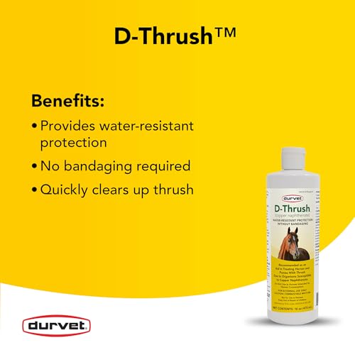 Durvet 001-0528 n/ana D-Thrush Horse Coat Care, 16 oz