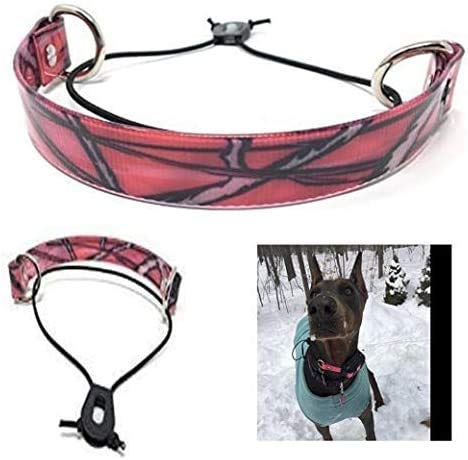 Sparky Pet Co 3/4'' E Collar Easy Fit Surefit Replacement Electronic Training Collar (Pink- Black Camo Biothane)