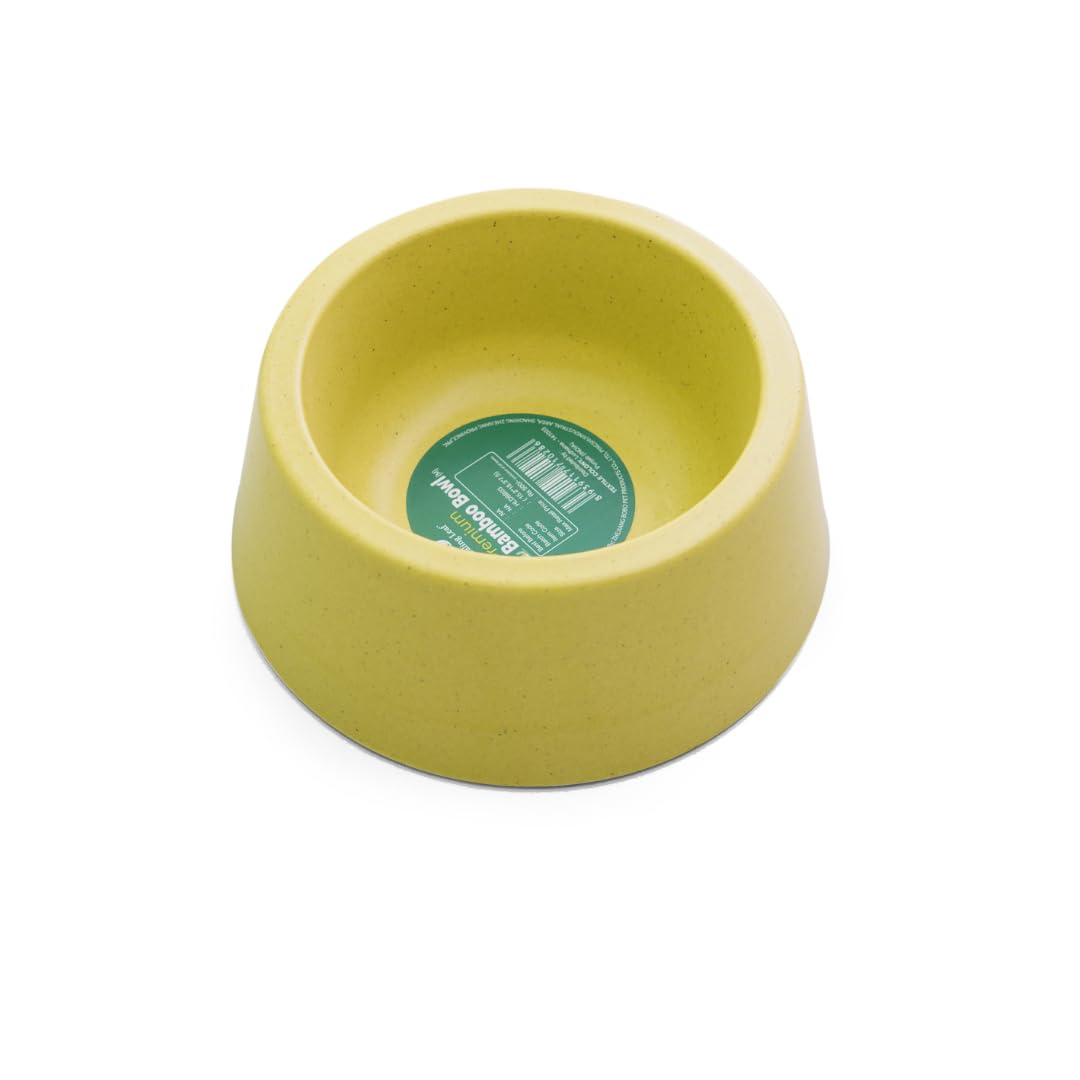 Healing Leaf Pet Feeder For Dogs & Cats | Eco Friendly Pet Bowl |Dog Bowl Made With Bamboo Fibers | Dog And Cat Food Bowl | Anti