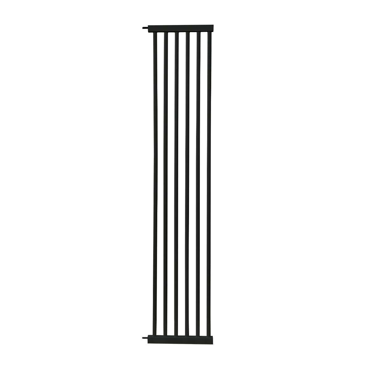 Lumizone Extra Tall Cat Gate Extension Kit - 61.02" High Pressure Mounted, 12.60" Wide, Black, No Drilling, Model 2025