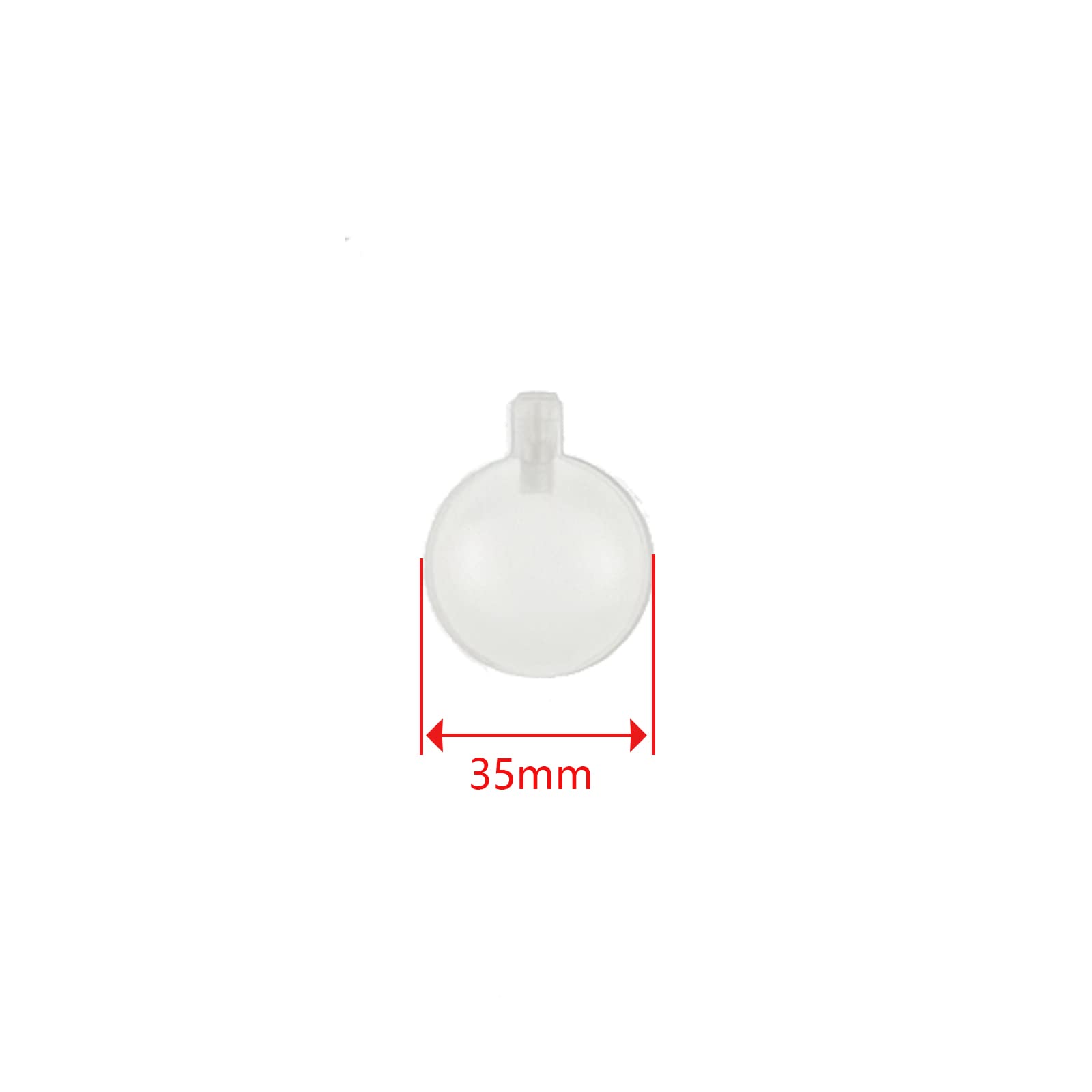 Miokun 100 Pack 50mm Squeakers for Dog Toys Fit Repair Dog Pet Toys Noise Maker Insert Replacement (50mm)