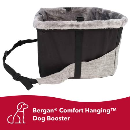 Coastal Pet Bergan - Comfort Hanging Dog Booster - Black - Small - Up To 30 Pounds