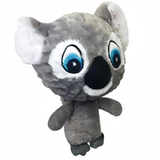 Multipet 43235-1 Knobby Noggins Koala Dog Toy