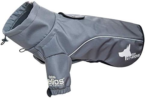 Dog Helios Extreme Softshell Performance Fleece Dog Coat  Small/Grey