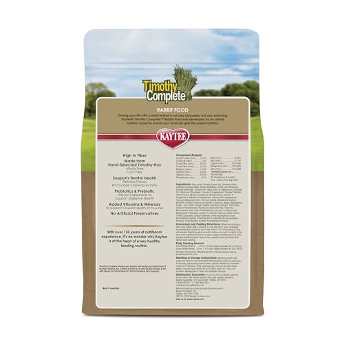 Kaytee Timothy Complete Rabbit Food 4.5 lb