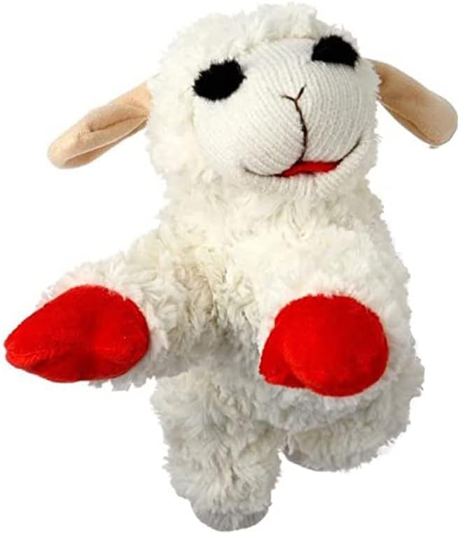 Classic Media Multipet 6-Inch Lamb Chop Dog Toy, 3 Pack