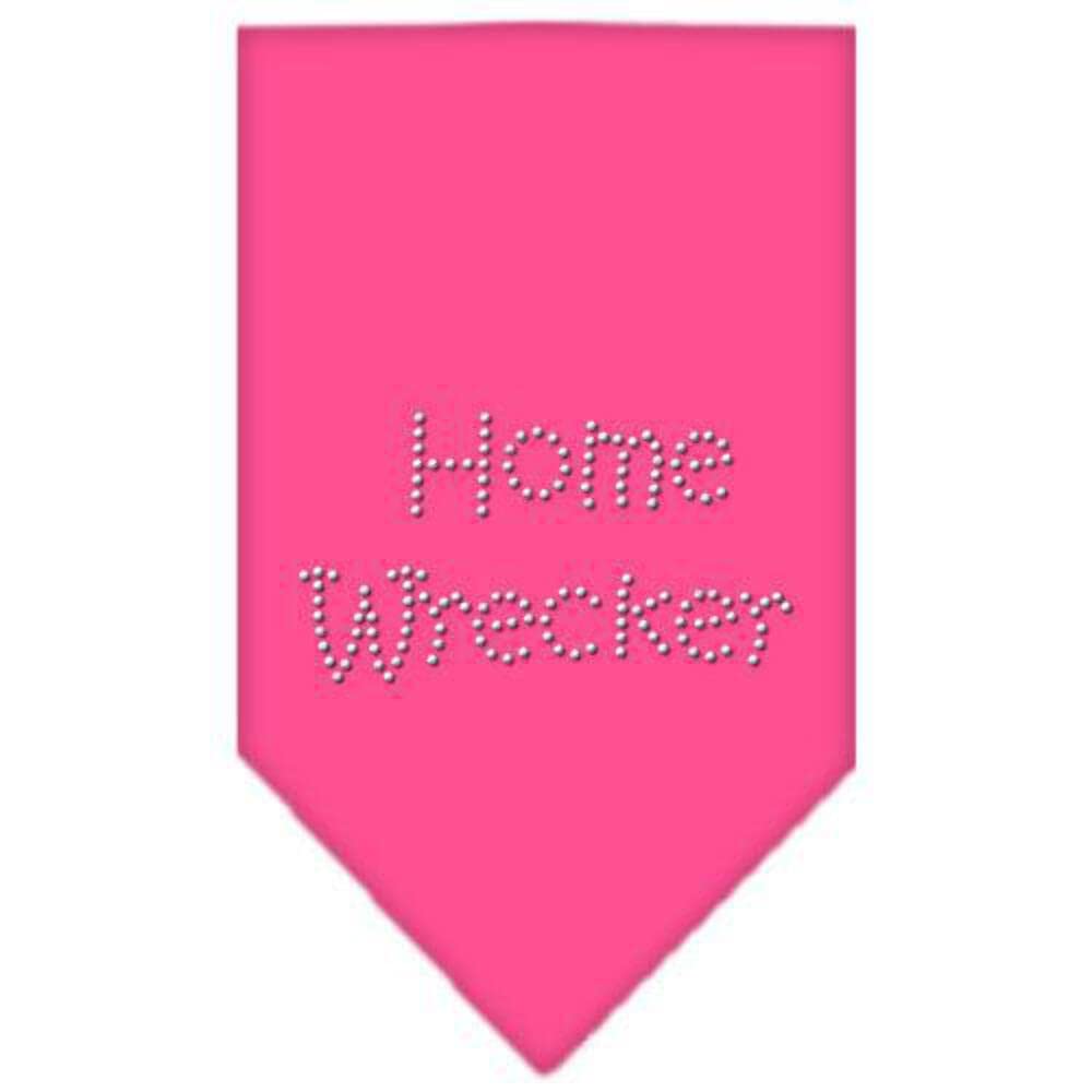 Mirage Pet Products Home Wrecker Rhinestone Bandana, Small, Purple