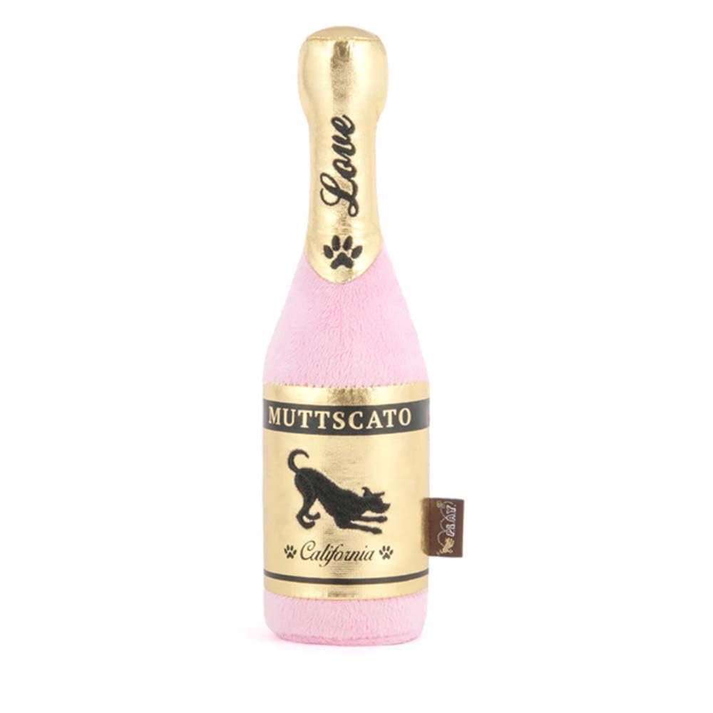 P.L.A.Y. Cute Plush Dog Toys - Puppy Love Themed Durable Giggle Stick Chew Toy, Great For Puppies & All Size Dogs - Machine Wash