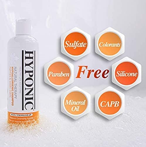 Hyponic Hypoallergenic Premium Dog Shampoo - Deodorizing, Sensitive Skin, Detangling (Puppies& Short Coats (10.1 Oz))