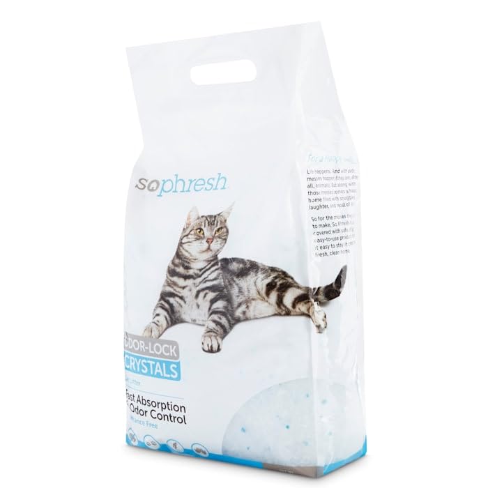 So Phresh Odor-Lock Crystal Cat Litter, 15 Lbs.