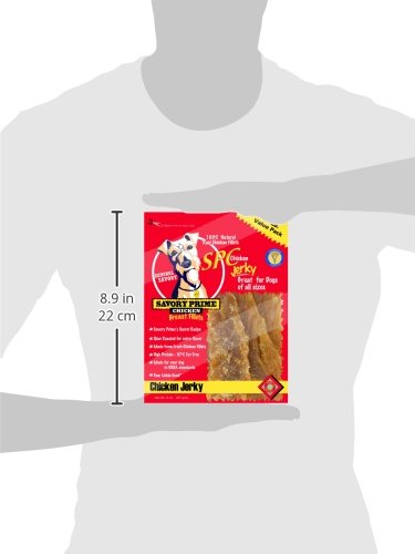 Savory Prime 8 Oz Chicken Jerky For Dogs 30008