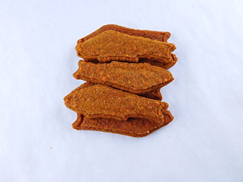 Carolina Prime Pet 45111 Salmon And Sweet Tater Fillets Treat For Dogs, 5 oz pouch