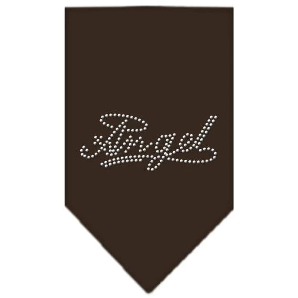 Mirage Pet Products Angel Rhinestone Bandana, Small, Purple