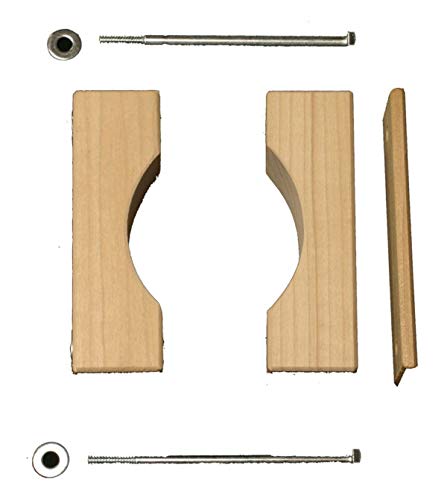Cardinal Gates Round Clamp for Pet Gates ,Wood, Poplar ,Natural