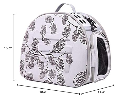 Pet Life 'Narrow Shelled' Perforated Lightweight Collapsible Military Grade Fashion Designer Travel Pet Dog Carrier Crate, Pink,