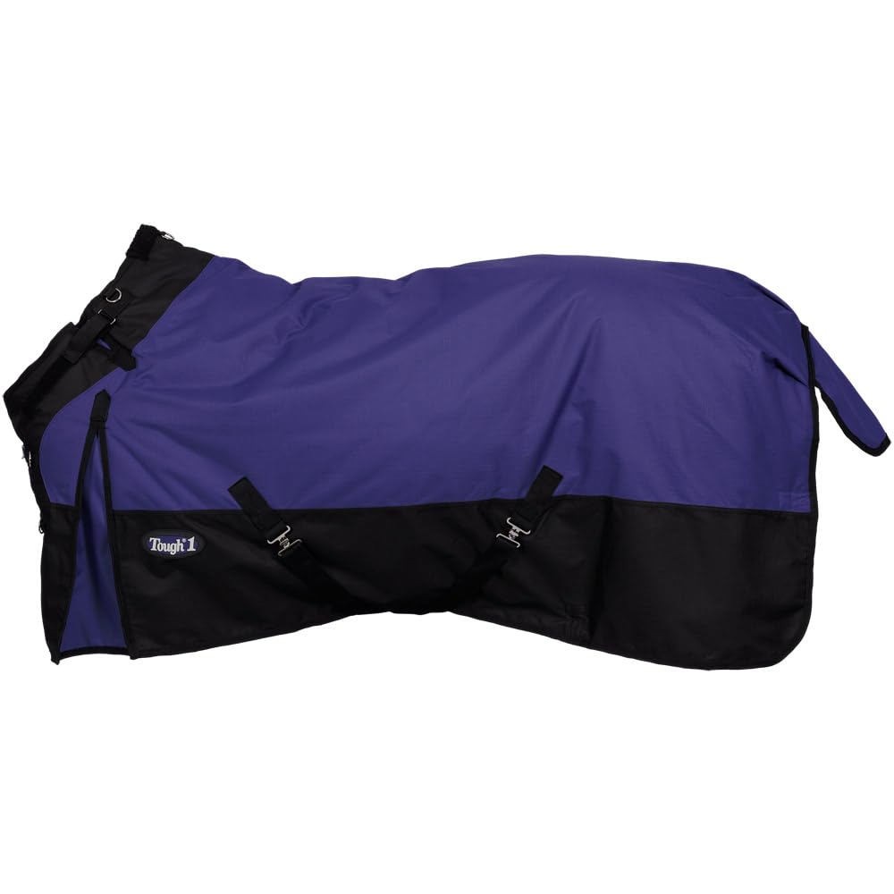 Tough1 1200D Turnout Blanket With Snuggit (300 Fill) Purple 75'