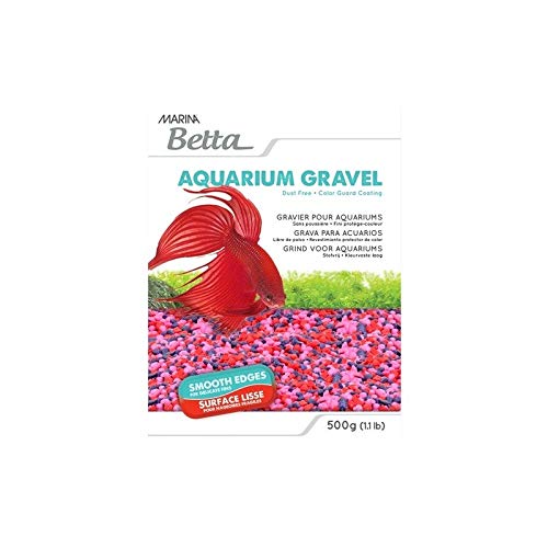 Marina Decorative Gravel, 1 lb, Jellybean Color, Model 12391, Ideal for Aquariums and Craft Projects