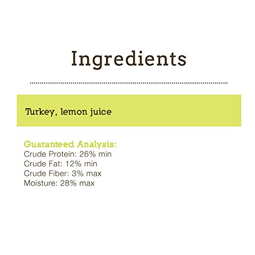 Herbsmith Smiling Dog Treats - Dry Roasted Turkey - Thats 100% it - 3 Ounce
