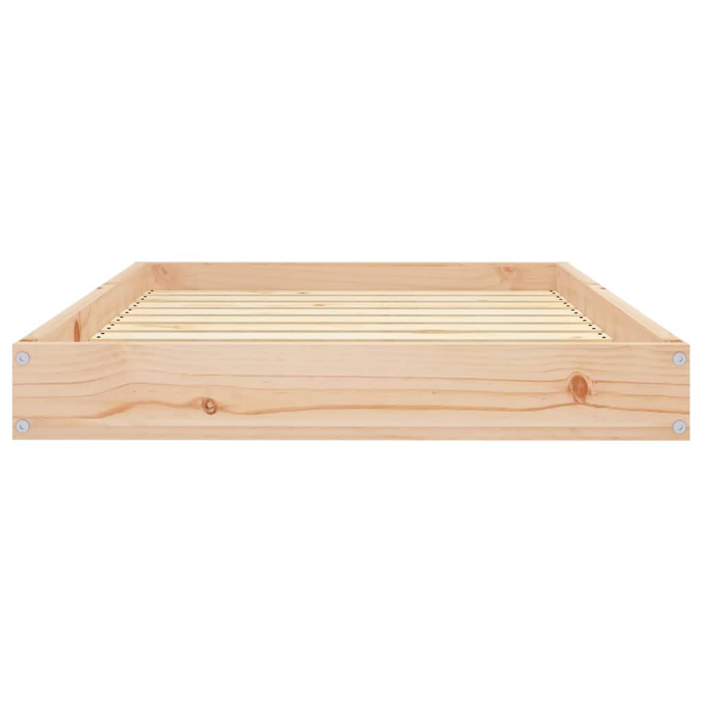vidaXL Solid Wood Pine Dog Bed - ic, Sturdy, and Comfortable - 36x25.2x3.5 - Ideal Sleeping Spot for Pets - Easy Assembly