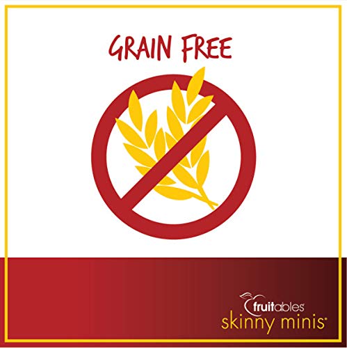 Fruitables Soft and Chewy Skinny Minis 12 Ounce Apple Bacon Grain Free Dog Training Treat, Pack of 3