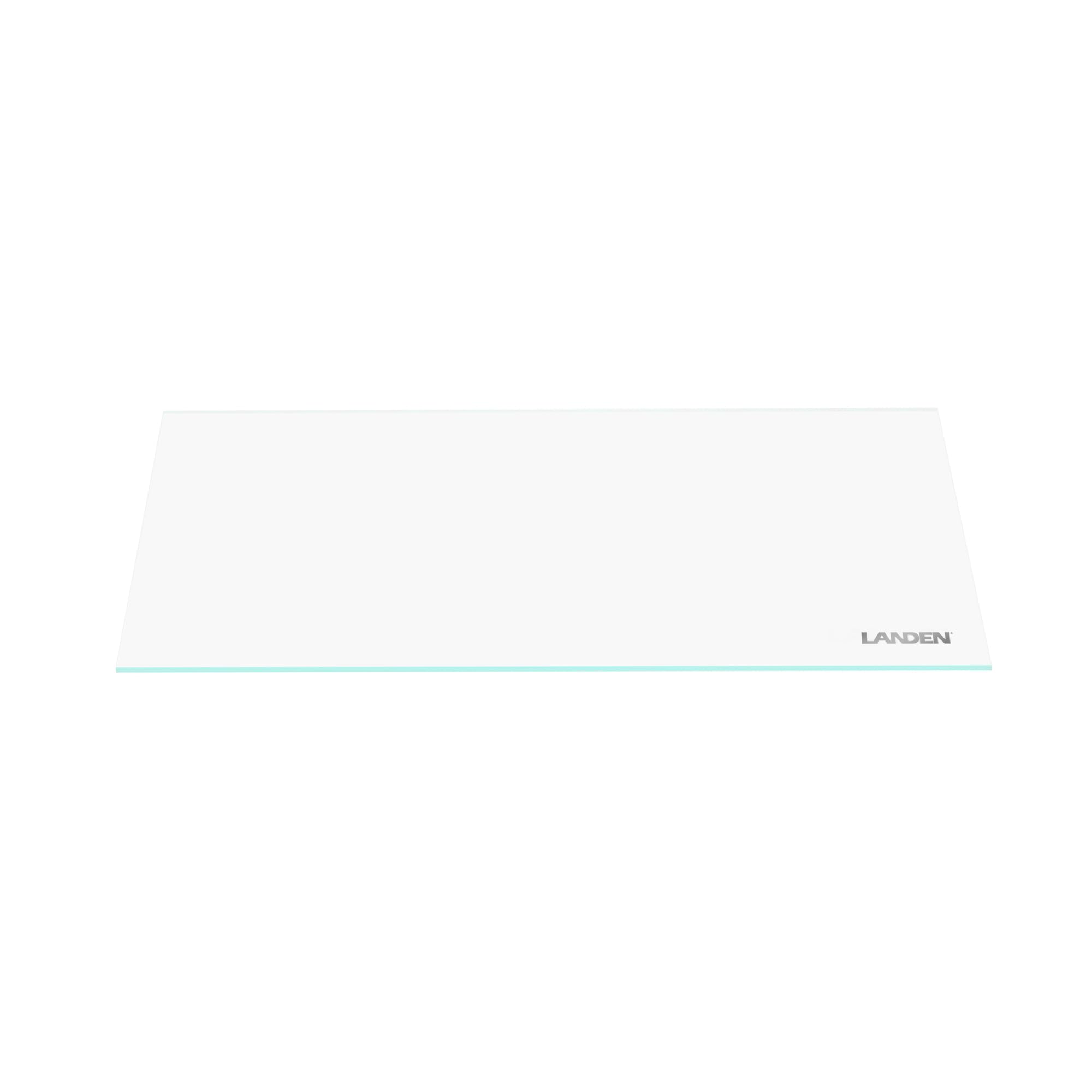 Landen 4Mm Thick Clear Glass Aquarium Lid, Includes 4 Clips For Secure Placement, 342 X 168Mm(13.46X6.61 Inches For 350-354Mm In