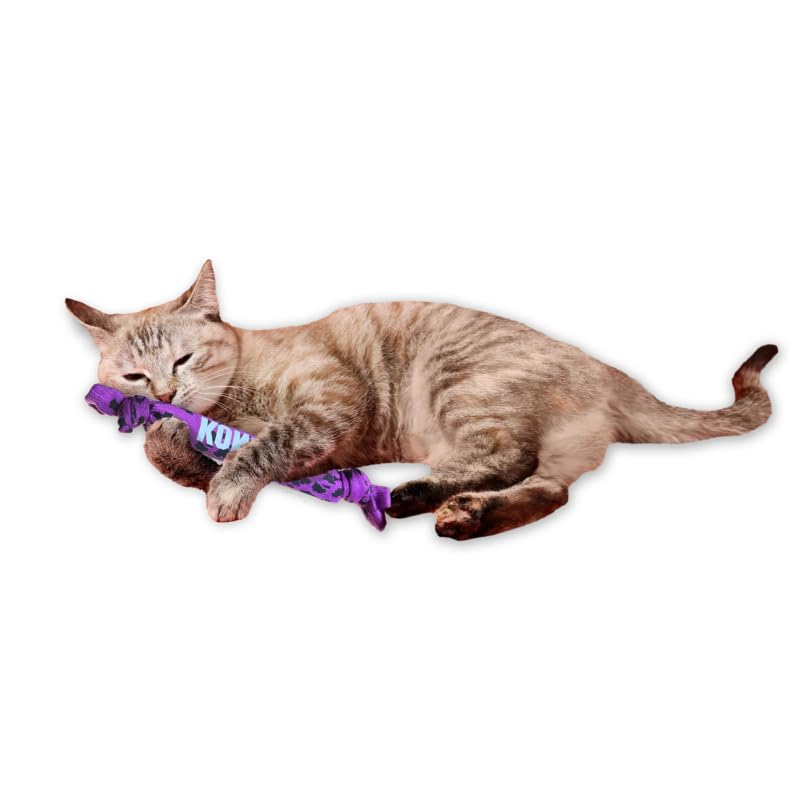 Kong Kickeroo Crunch - Crinkle, Crackle Lody-Body - Cat Toy With Catnip