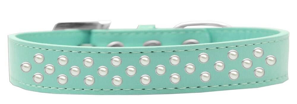 Dog, Puppy & Pet Fashion Collar, Pearl Rimsets Sprinkles Black 18