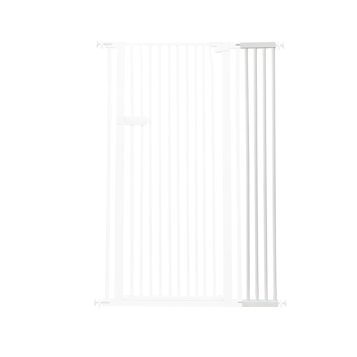 Lumizone Extra Tall Cat Gate Extension Kit 61.02' High Pressure Mounted 2025 New 8.27' Extra Wide 1.37' Gap No Drilling Tall 