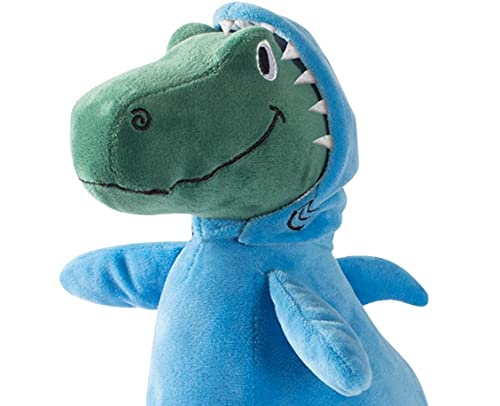 Fringe Studio Dog Plush Pet Toy With Squeaker, Feelin?Jawsome! (289626) For All Breed Sizes, Medium, Multicolor