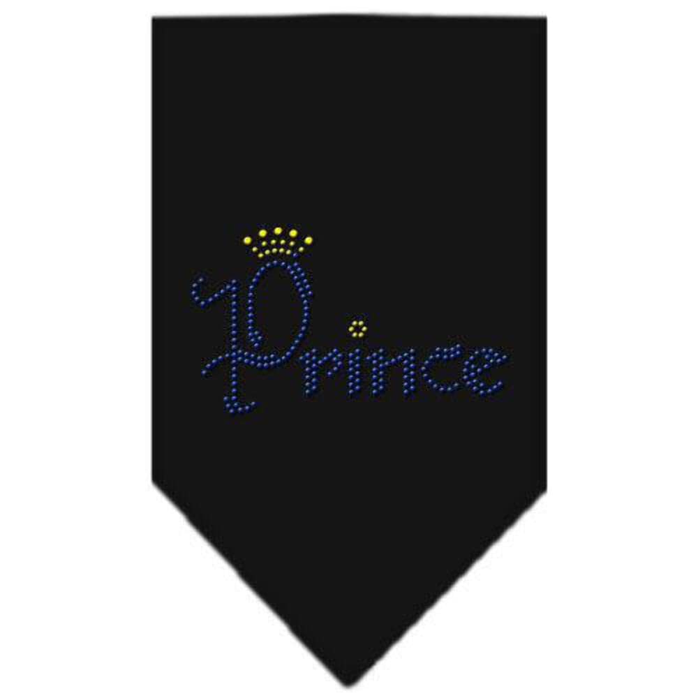 Mirage Pet Products Prince Rhinestone Bandana, Small, Cocoa