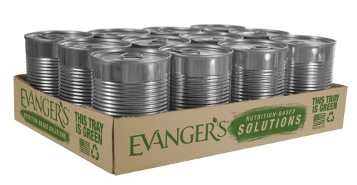 Evangers Super Premium Low Fat Vegetarian Dinner for Dogs & Cats, 12 x 12.8 oz cans