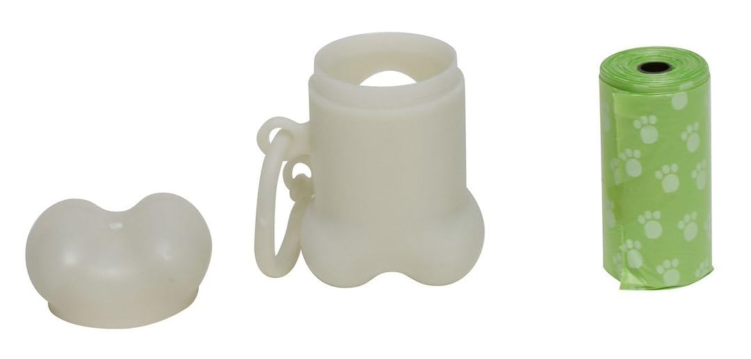 Valterra A10-2003VP Glow-n-Dark Doggy Pick-up Bag Dispenser with Bags