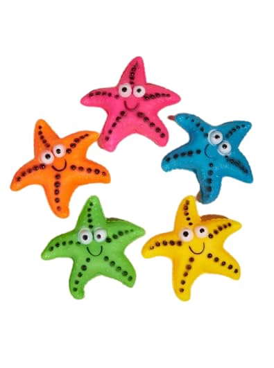 Smart Pups Squeaky Toys for Puppy,Star Shaped Toys for Teething, Dog Chew Toys with Squeak Puppies Toys for Small Dogs and Pypp