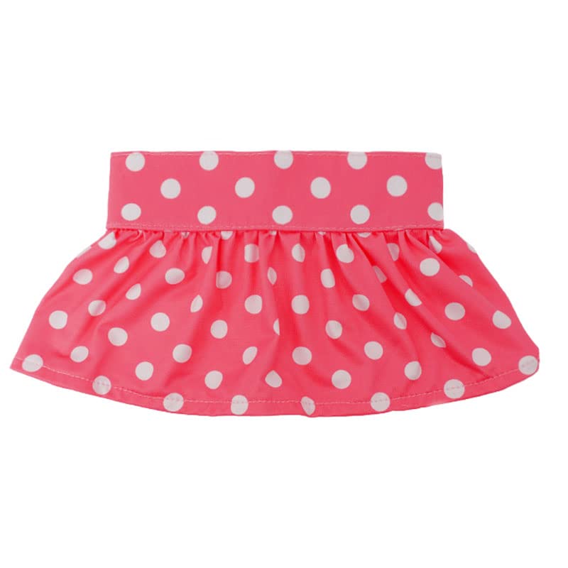 Dog Bikini Swimsuit Doggie Bathing Dress Puppy Beach Clothes For Puppy Kitten(Pink,Medium)