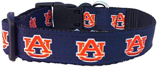 College Dog Collar (Large, Auburn)