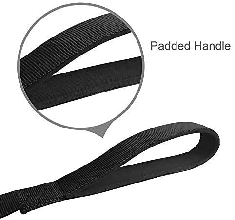 3 Way Dog Leash + A Collapsible Travel Bowl, Nylon Adjustable Coupler No Tangle Detachable 3 In 1 Multiple Dog Pet Cat Puppy Leash With Soft Padded Handle (Black)