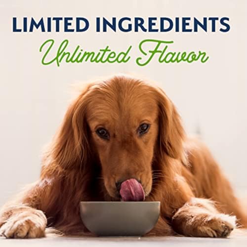 Natural Balance Limited Ingredient Adult Wet Canned Dog Food with Vegan Plant Based Protein and Healthy Grains, Vegetarian Recip