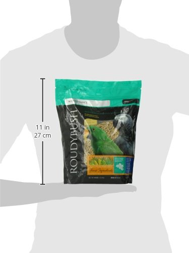 Roudybush Senior Bird Diet, Small, 44-Ounce, Yellow, 2.75 Pound (Pack of 1)