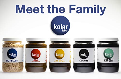 Kolar Labs - Di Color Changing Deionization Resin - For Fish Tanks, Ponds & Aquariums, Reef Aquarium Grade, Full Canister